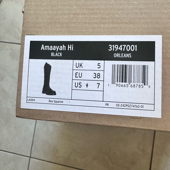 Dr Martens Amaayah knee hi leather boots - Picture 6 of 10